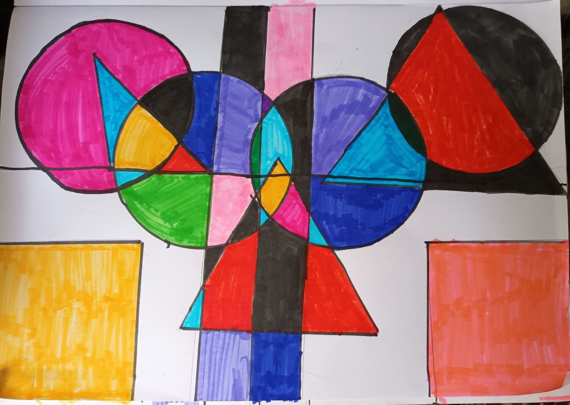 Slj: Geometry Art – Joanna @ Glen Taylor School